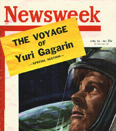 Обложка "Newsweek" от 24 апреля 1961 года
